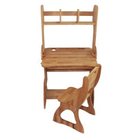 Комплект парта, стілець, полиця 70 см